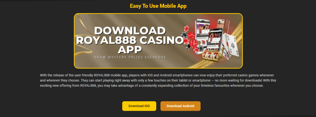 royal 888 casino login download